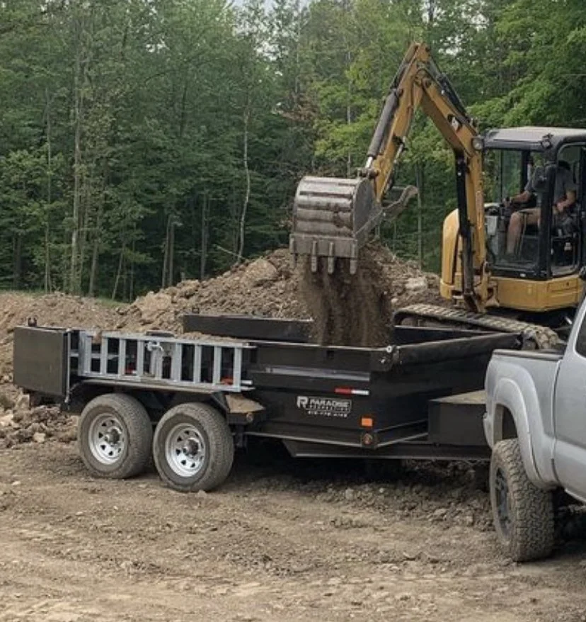 Excavation and material haulage